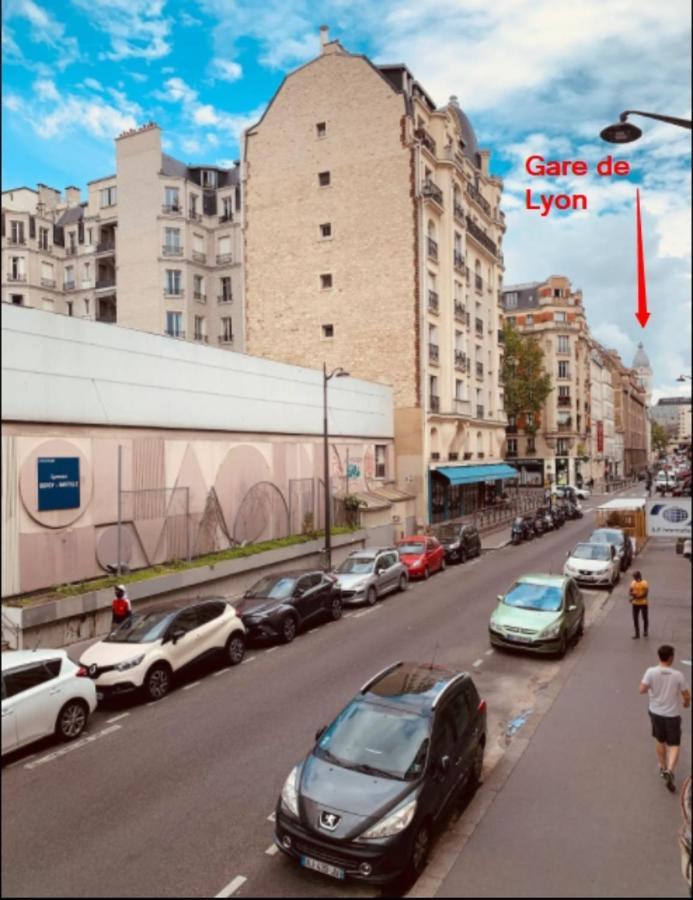 Parisian Style Appartment Private Room With Shared Bathroom Near Bastille And Gare De Lyon Exterior photo
